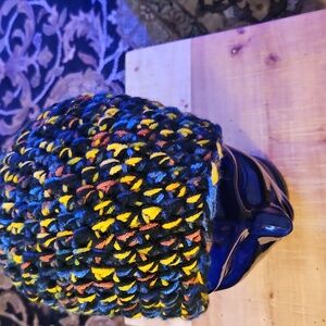 Multicolor Knit Beanie
